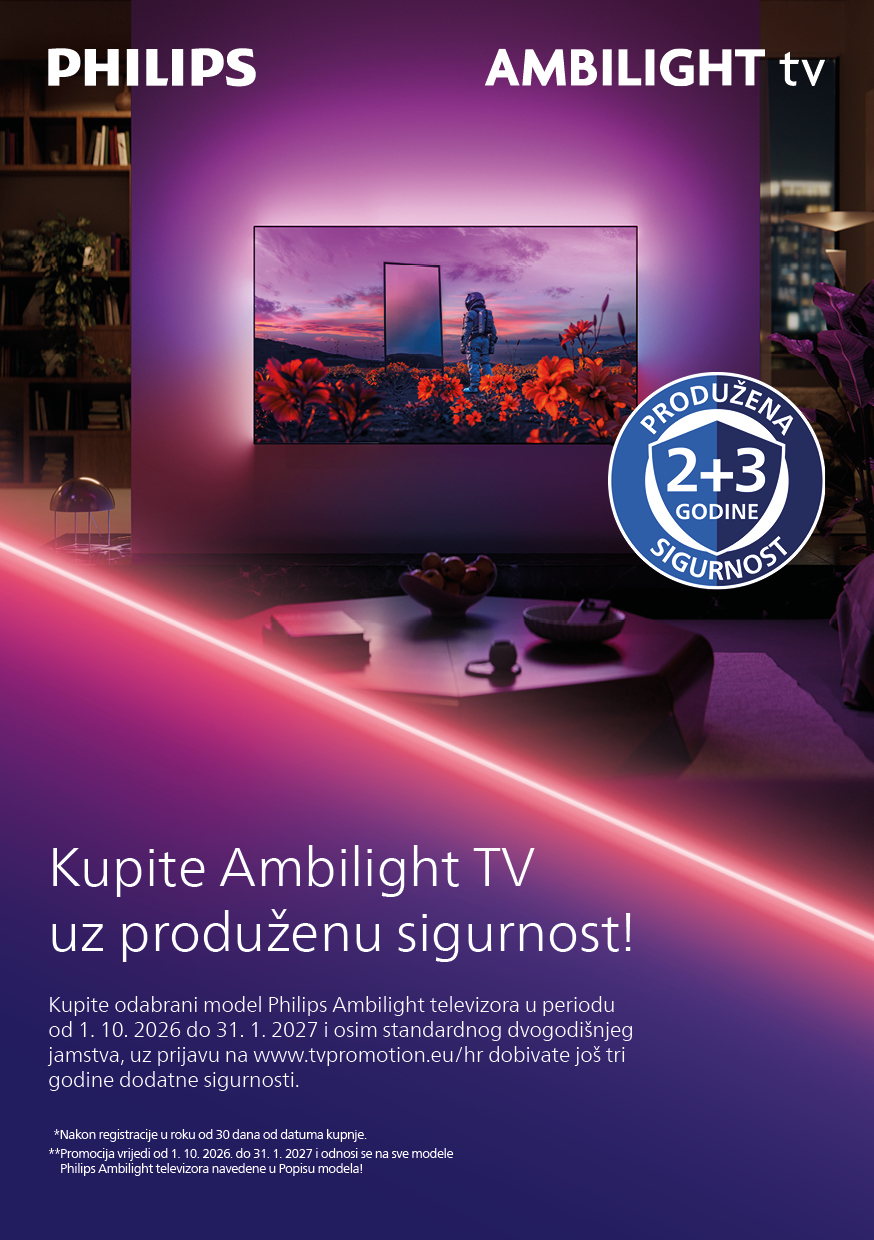 PHILIPS PROMOCIJA 5 GODINA SIGURNOSTI UZ REGISTRACIJU